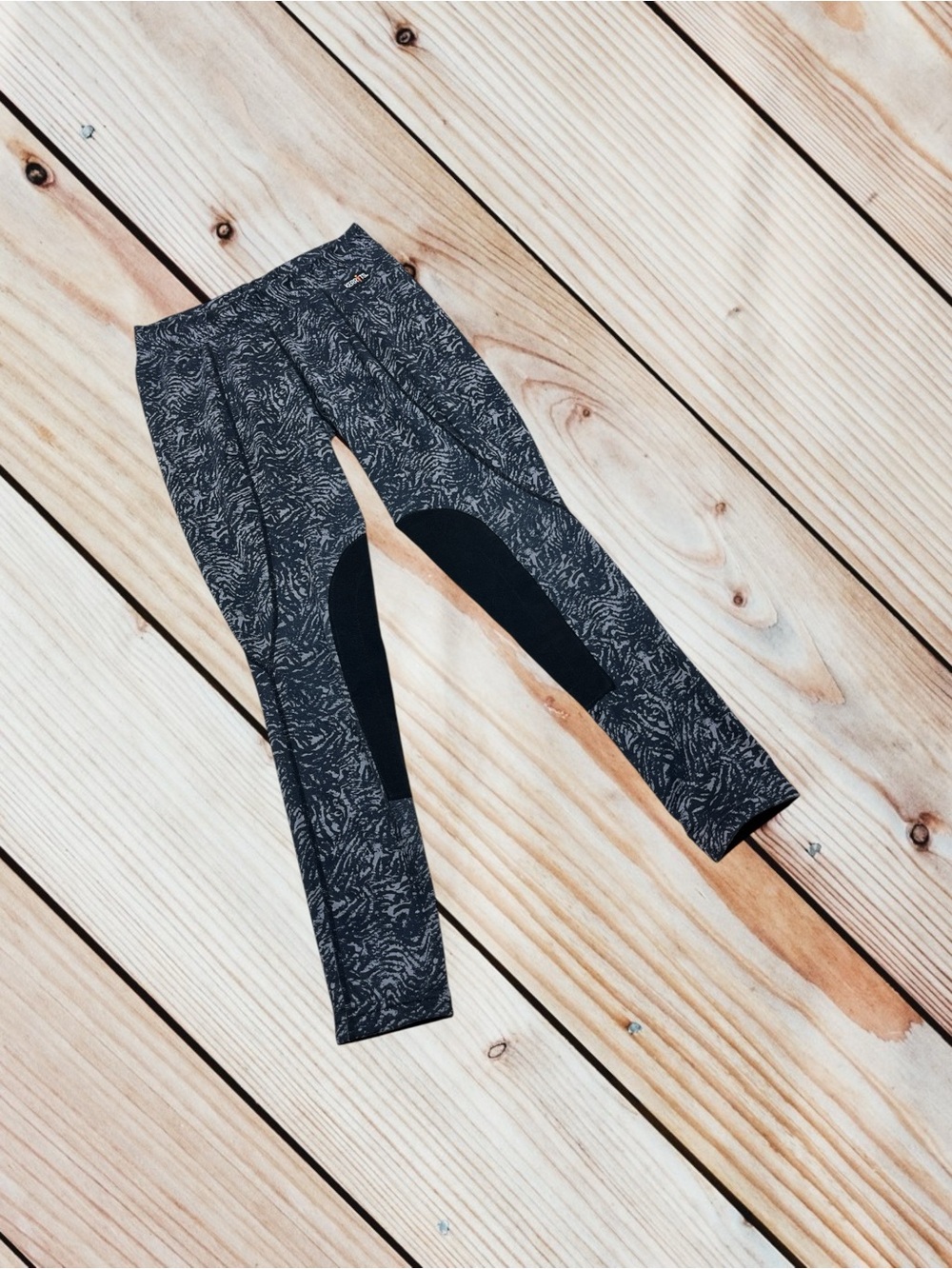 Kerrits M grey black riding tights